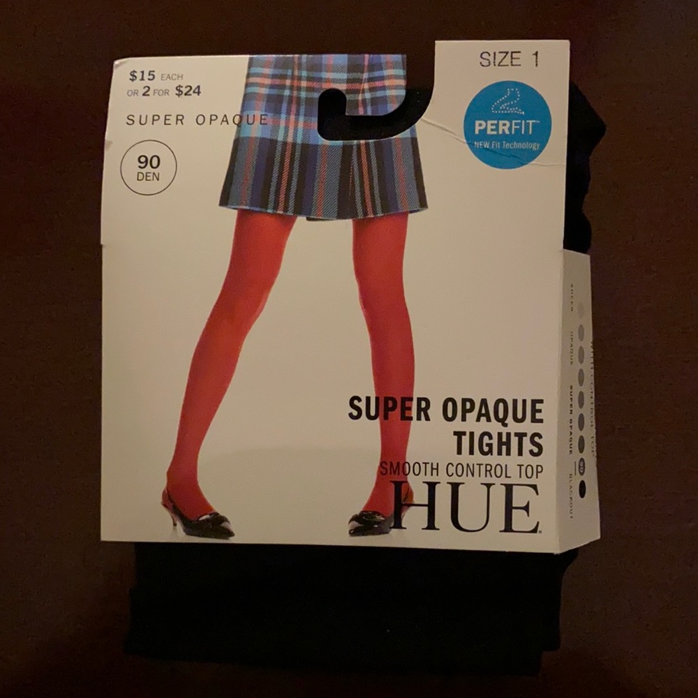 Hue super opaque tights